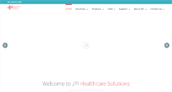 Desktop Screenshot of jpihealthcare.com