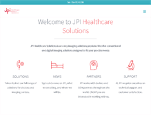 Tablet Screenshot of jpihealthcare.com